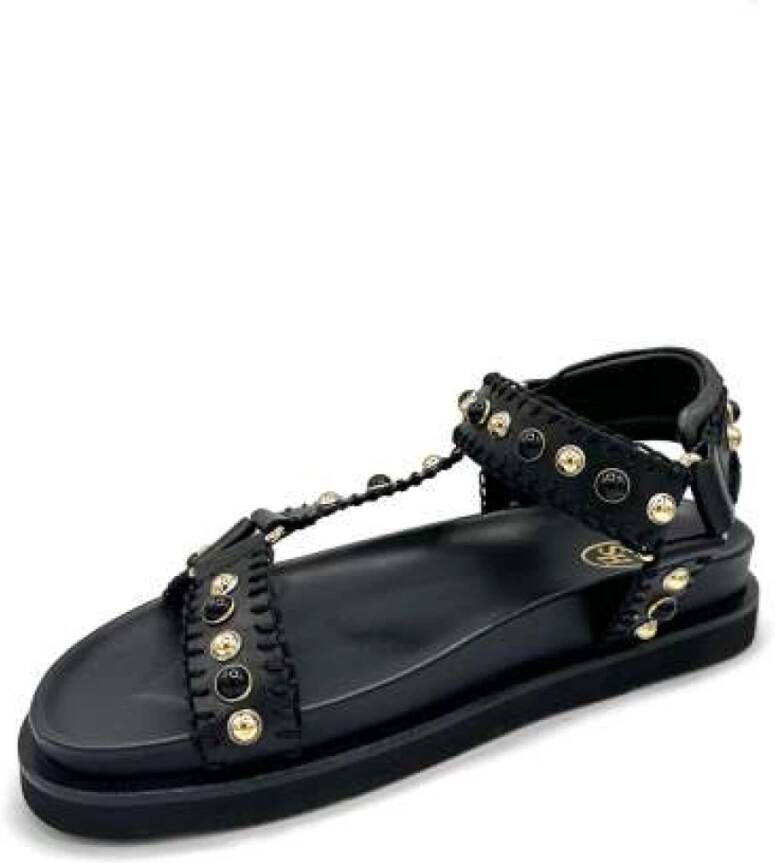 Ash Flat Sandals Black Dames