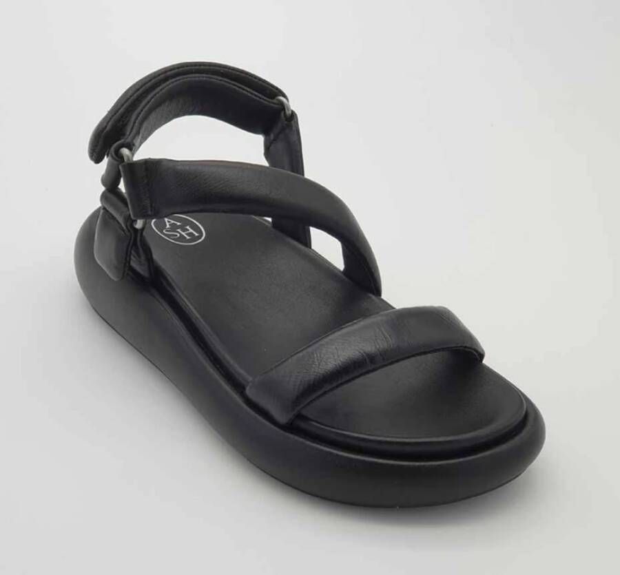 Ash Flat Sandals Black Dames