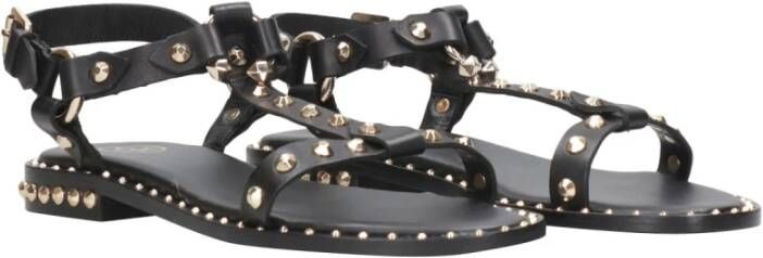 Ash Flat Sandals Black Dames