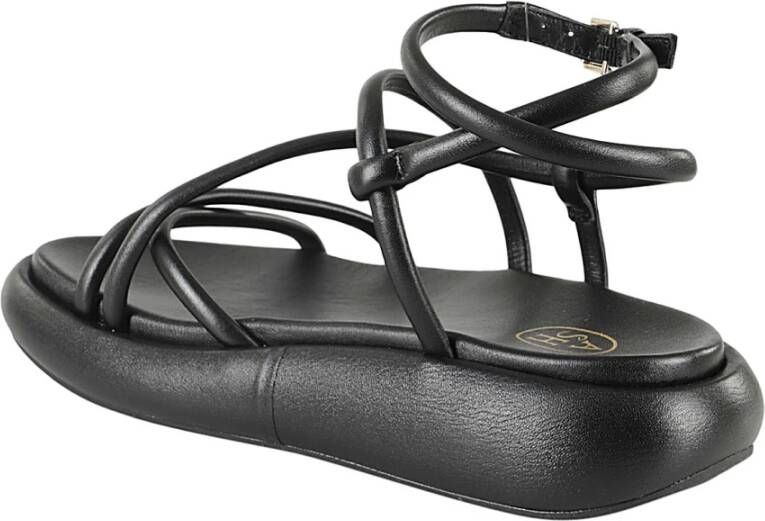 Ash Flat Sandals Black Dames