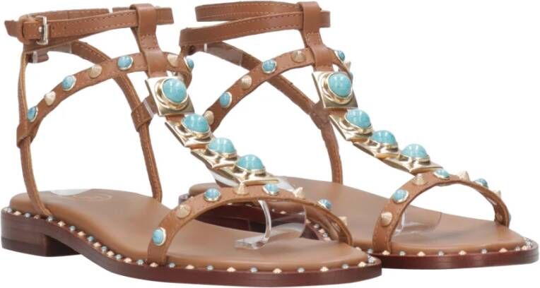 Ash Flat Sandals Brown Dames