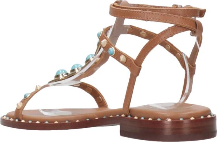 Ash Flat Sandals Brown Dames