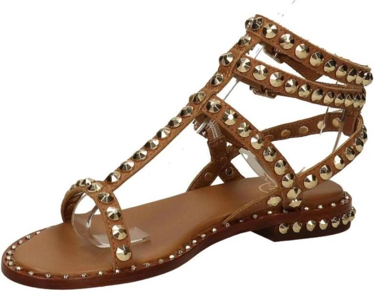 Ash Flat Sandals Brown Dames