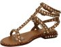 Ash Flat Sandals Brown Dames - Thumbnail 4