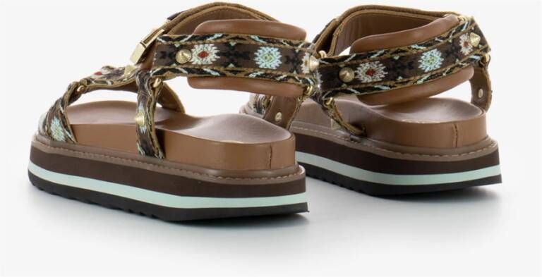 Ash Flat Sandals Bruin Dames