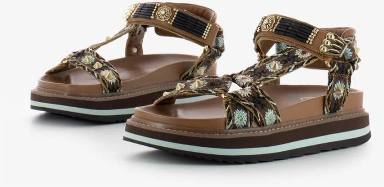 Ash Flat Sandals Bruin Dames