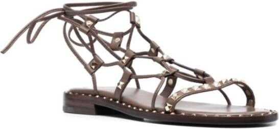 Ash Flat Sandals Bruin Dames