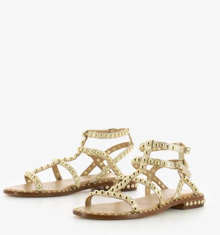 Ash Flat Sandals Geel Dames