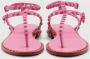 Ash Paros Brasil Pink Platte Sandalen Roze Dames - Thumbnail 3