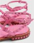 Ash Paros Brasil Pink Platte Sandalen Roze Dames - Thumbnail 4