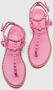 Ash Paros Brasil Pink Platte Sandalen Roze Dames - Thumbnail 5