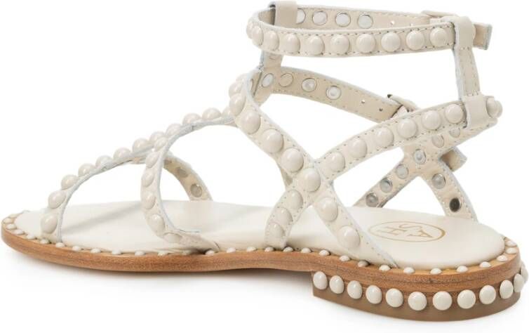 Ash Flat Sandals Wit Dames