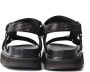 Ash Zomerse Stijl Platte Sandalen Zwart Dames - Thumbnail 4