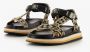 Ash Zwarte sandalen met Azteekse geïnspireerde borduursels en stud-details Black Dames - Thumbnail 8