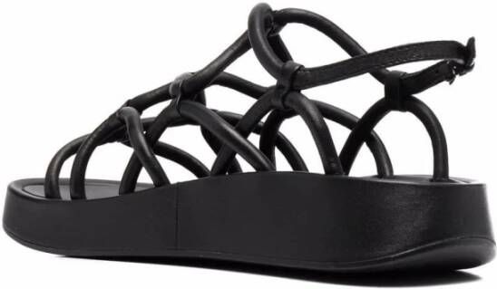 Ash Flat Sandals Zwart Dames