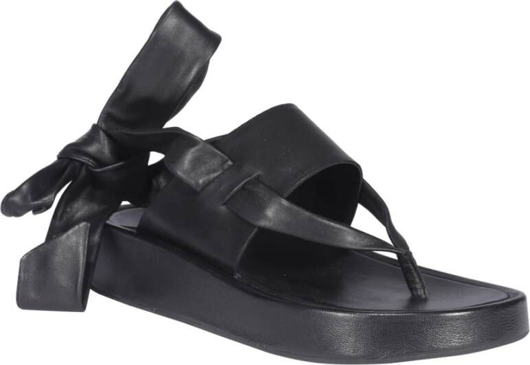 Ash Platform Flip Flop Sandalen Zwart Dames