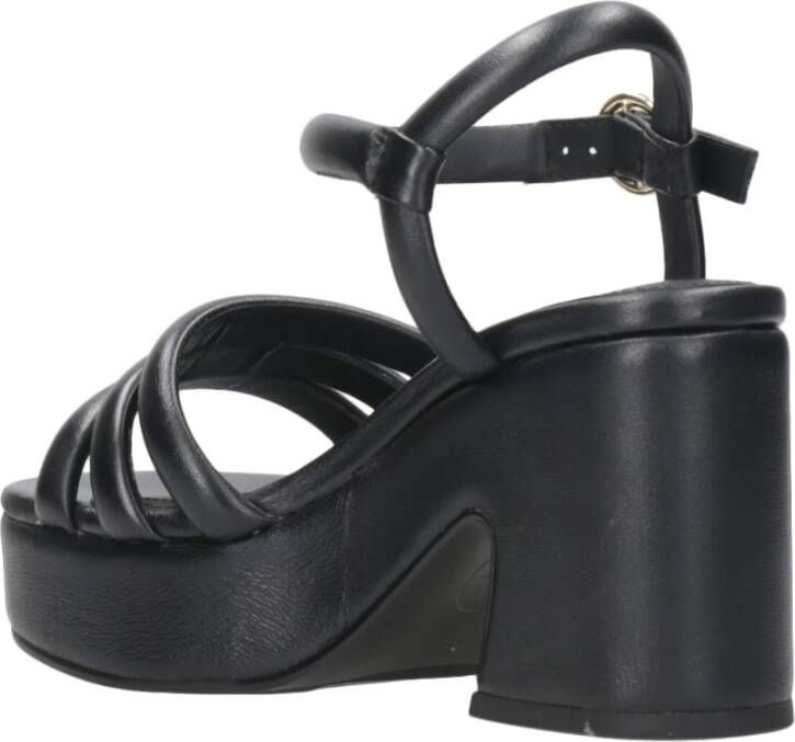 Ash High Heel Sandals Black Dames