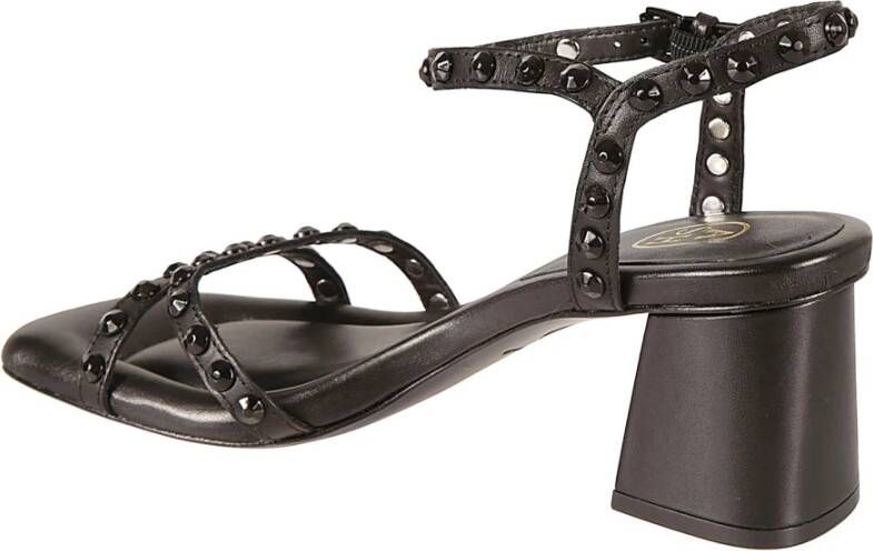 Ash High Heel Sandals Black Dames