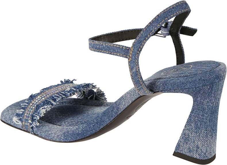 Ash High Heel Sandals Blue Dames