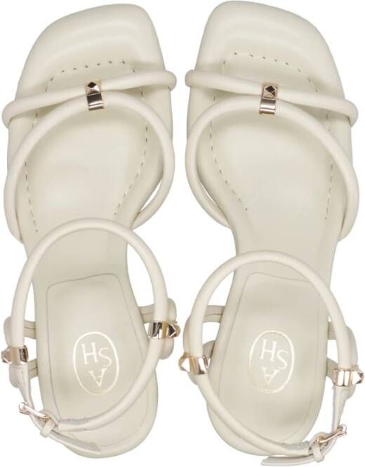 Ash High Heel Sandals White Dames