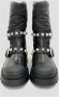Ash Grote Laarzen Fietser Start Spikes en Twee Gespen Black Dames - Thumbnail 4