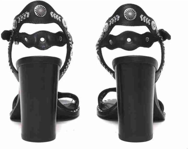 Ash Stijlvolle Karma Sandaal voor zomerdagen Black Dames