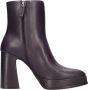 Ash Alyx02 Enkellaarzen 10cm Hak Gray Dames - Thumbnail 3