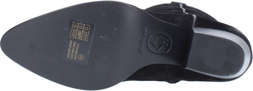 Ash Laarzen Zwart Black Dames