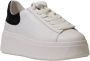Ash Witte Leren Sneakers met Contrasterende Hiel White Dames - Thumbnail 5