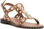 ASH Leren Sandalen met Golfmotieven voor Vrouwen - Thumbnail 2