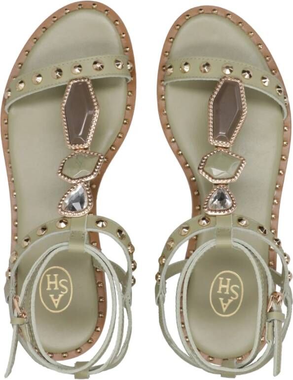 ASH Leren sandalen met studs