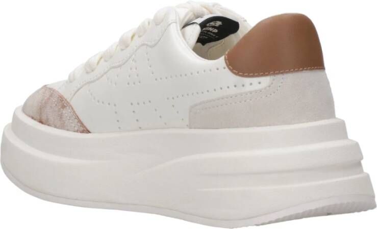 Ash Leren Suède Sneakers met Logo White Dames