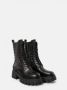 Ash Liamstuds Veterschoen Enkellaars Kleur: Zwart Black Dames - Thumbnail 11
