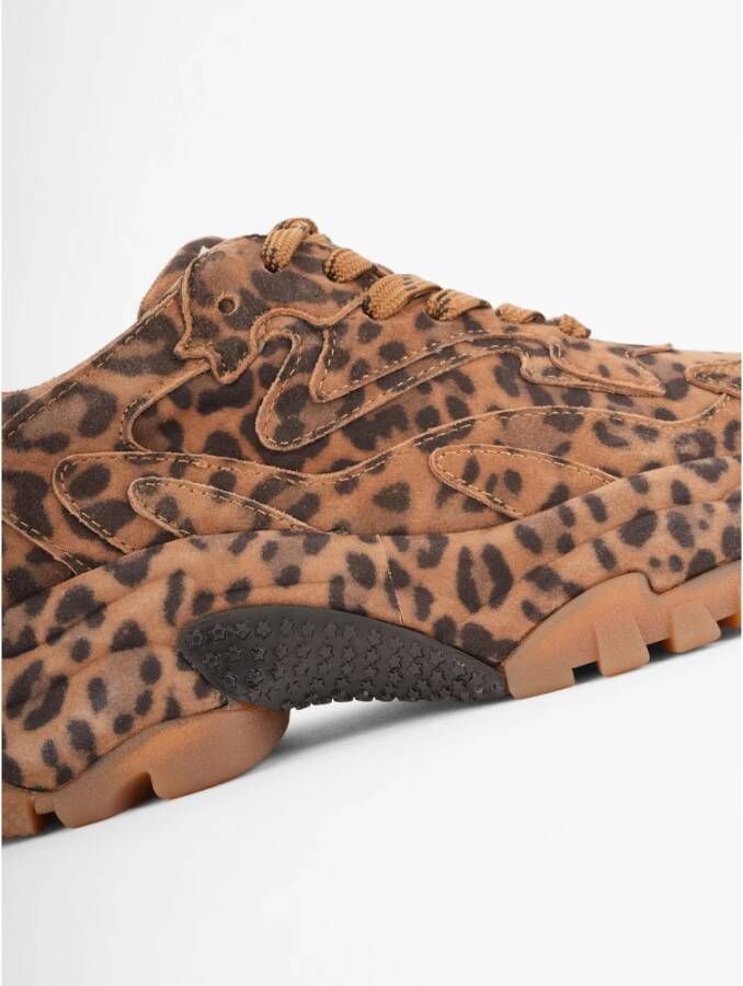 ASH Italia dames sneaker Addict Bis suède leopardprint - Foto 3