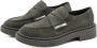 Ash Bruine Suède Loafers met Metalen Details Brown Dames - Thumbnail 14