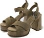 Ash Hoge hakken Beige Leather Melany Bis Shoes in beige - Thumbnail 5