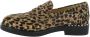 ASH Italia dames moccassins winona daim leopard - Thumbnail 4