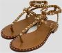 Ash Platte sandalen Bruin Dames - Thumbnail 3