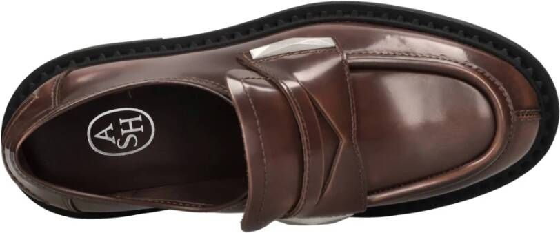 ASH Platte schoenen Bruin