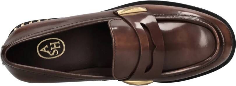 ASH Platte schoenen Bruin