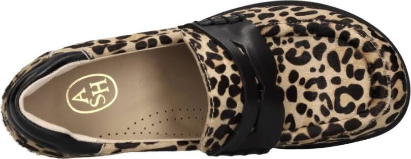 ASH Platte schoenen Bruin