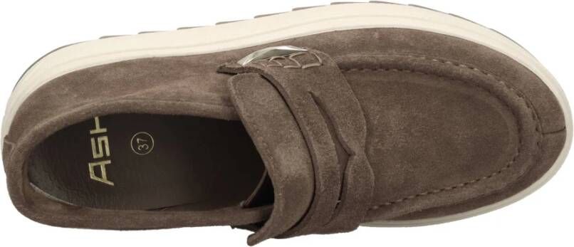 ASH Platte schoenen Bruin