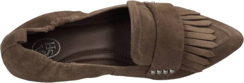 ASH Platte schoenen Bruin