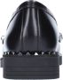 Ash Zwarte platte schoenen met Rockstud-versiering Black Dames - Thumbnail 9