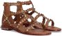 Ash Platte Sandalen Pixel Sandaal Brown Dames - Thumbnail 12