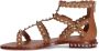 Ash Platte Sandalen Pixel Sandaal Brown Dames - Thumbnail 4