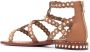 Ash Platte Sandalen Pixel Sandaal Brown Dames - Thumbnail 7