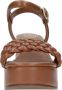Ash Bruine Geweven Sandalen Brown Dames - Thumbnail 4