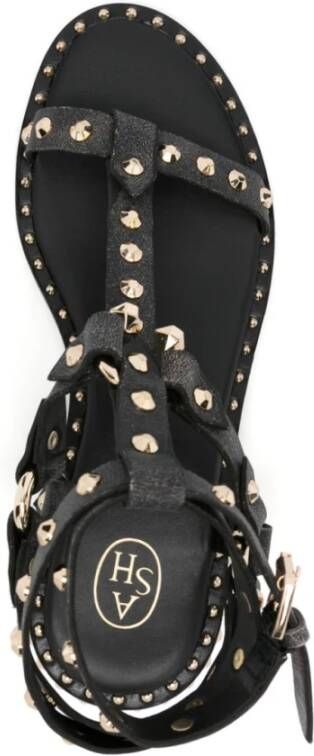 Ash Sandalen van gebarsten leer met studs Multicolor Dames