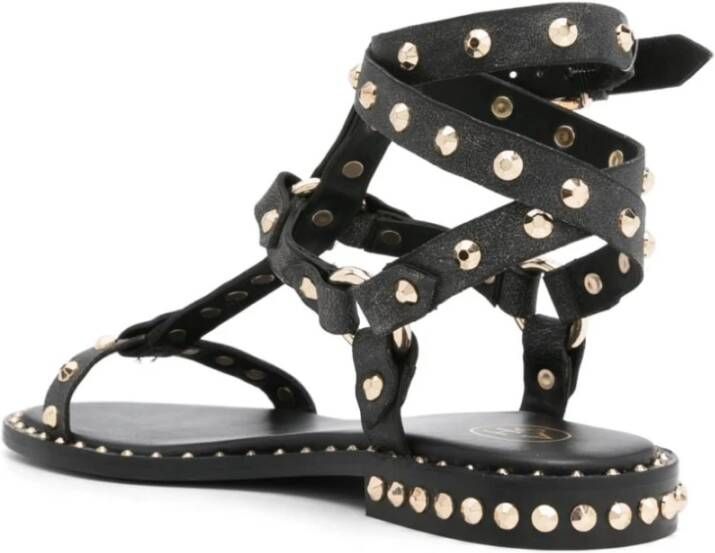 Ash Sandalen van gebarsten leer met studs Multicolor Dames